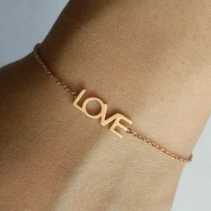 Maya brenner love bracelet